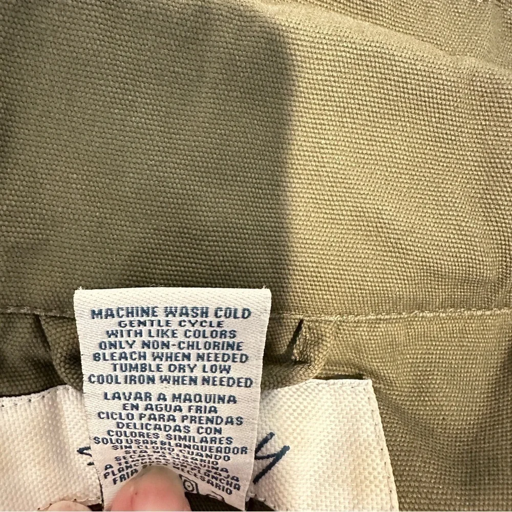 Sebby Khaki Green 100% Cotton Cargo Utility‎ Safari  Vest S